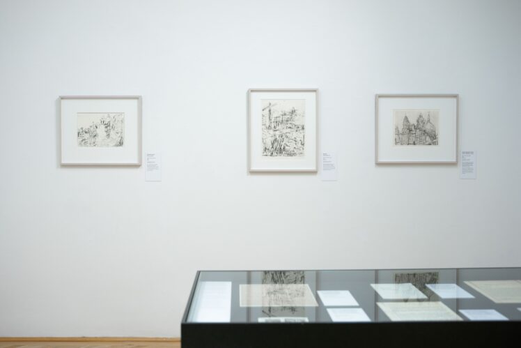 Ausstellungsansicht Grafik im Fokus © Salzburg Museum/Maurice Rigaud