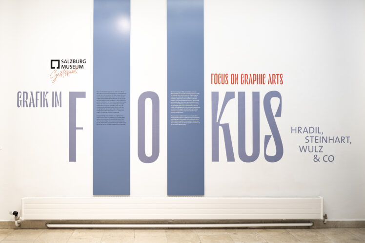 Ausstellungsansicht Grafik im Fokus © Salzburg Museum/Maurice Rigaud