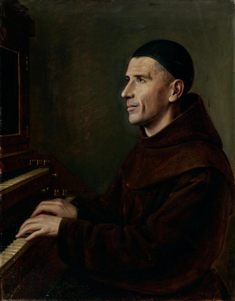 Sebastian Stief (1811–1889), Bildnis des Franziskanerpaters Peter Singer (1810–1882), 1857, Öl auf Leinwand, 83 x 64,5 cm, Inv.-Nr. 197-25 © Salzburg Museum