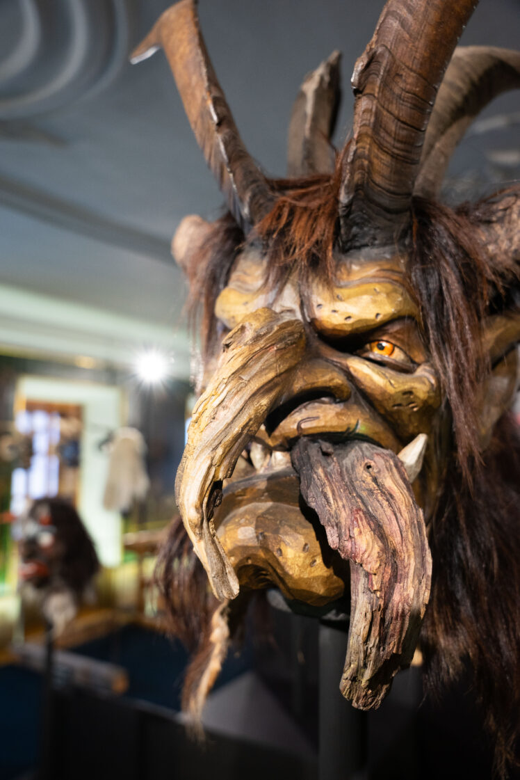 Ausstellungsansicht, Krampus & Co © Salzburg Museum/Maurice Rigaud