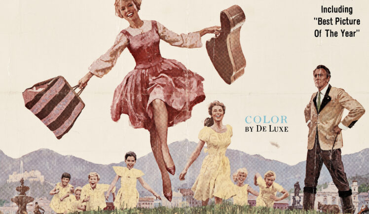 20th Century Fox (Herausgeber), Howard Terpning (*1927) (Entwurf), The Sound of Music, 1966, Papier, Druck © Salzburg Museum (Sammlung Roger Pluijm, Schiedam/NL, Ankauf 2024)
