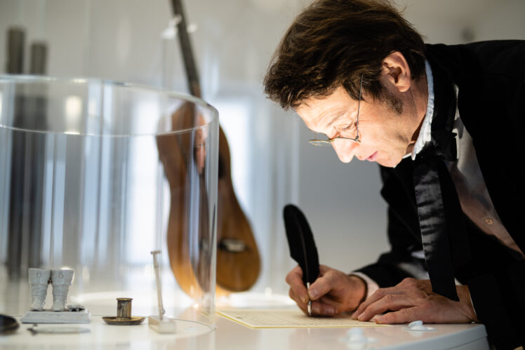 Ausstellungsansicht © Stille Nacht Museum Hallein/Coen Kossmann