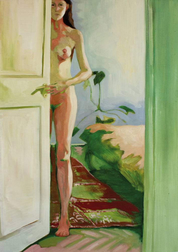 Magdalena Herzog (*1995), Untitled II, 2021, Öl auf Leinwand, 79 x 57 cm, Inv.-Nr. 1128-2023
