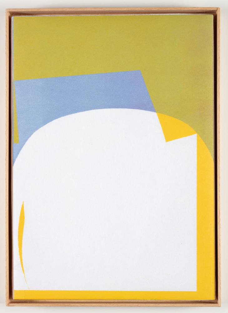 Tina Graf (*1997), KW 16 und KW 24 aus der Serie „xxx/365“, 2021-22, Schablonen-Linoldruck auf Japanpapier, jeweils 30 x 22,5 cm, Inv.-Nr. 1074 a-g2023 und Inv.-Nr. 1075 a-g-2023