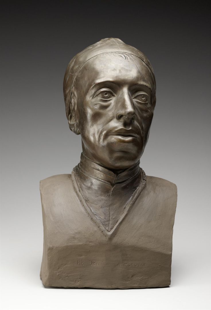 Johann Baptist Hagenauer (1732–1811), Porträtbüste des Dominicus Hagenauer OSB (1746–1811), Abt von St. Peter (1786–1811), 1787, Gips, bronziert, 47 x 29 x 27 cm, Inv.-Nr. 9257-49 © Salzburg Museum (Schenkung Kreszenz Leitner, 1916)