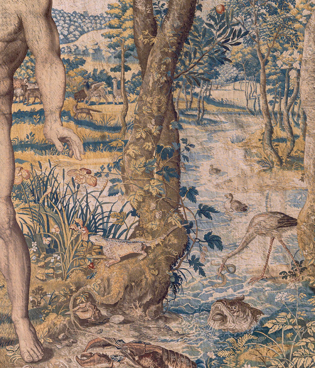 Gott entlässt Adam ins Paradies, 2. Viertel 17. Jh. (Detail) © Dommuseum/Kral