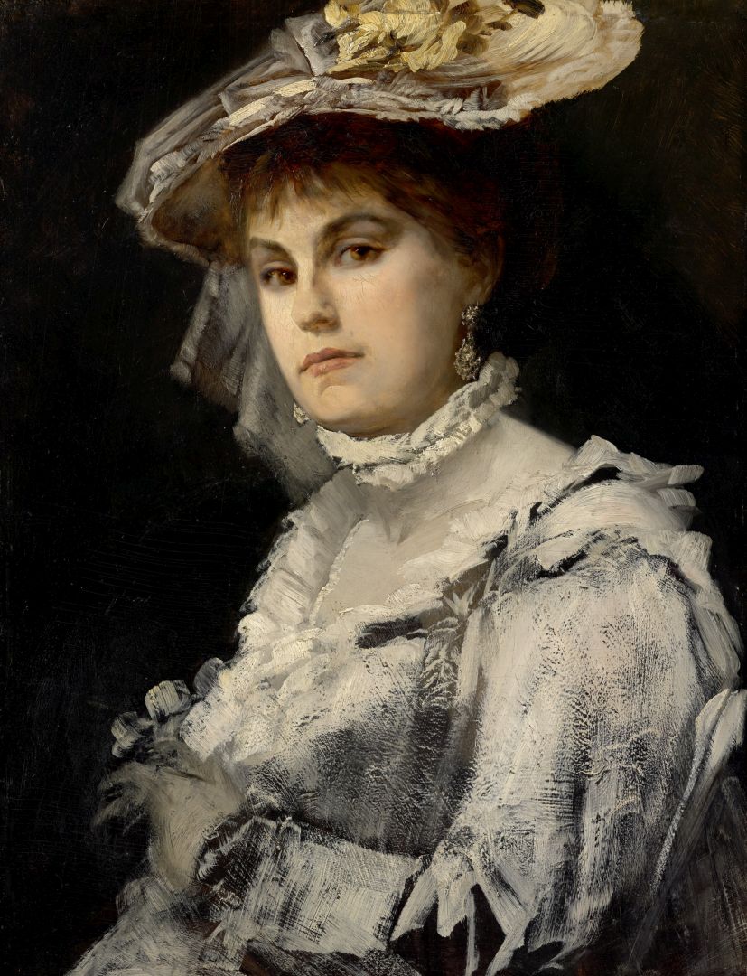 Hans Makart, Amalie Makart, um 1871 © RGS/Ghezzi