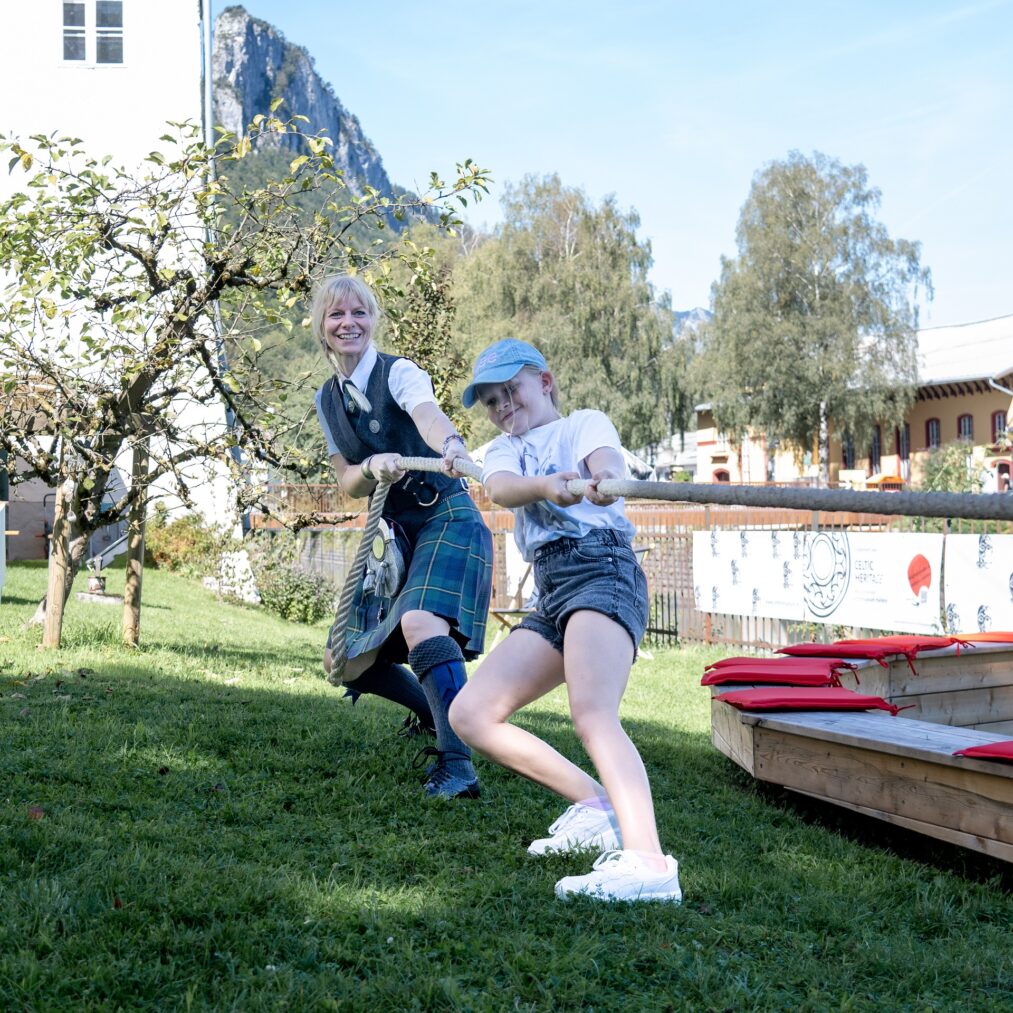 Kinder Highland Games © Keltenmuseum Hallein/Adi Aschauer