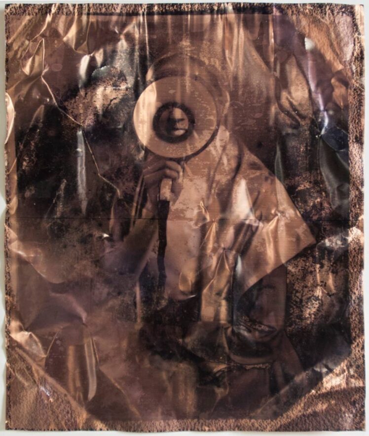 Elisabeth Schmirl, Images of timeless Beauty VIII, 2017, Druck auf dünner Kupferplatte, Ankauf bei Galerie Trapp, Salzburg, Foto: Elisabeth Schmirl