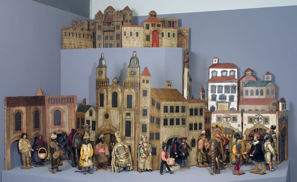 Krippe (Junger Krippe / Bretterkrippe), 42 Teile, Künstler Unbekannt, um 1740, © Salzburg Museum