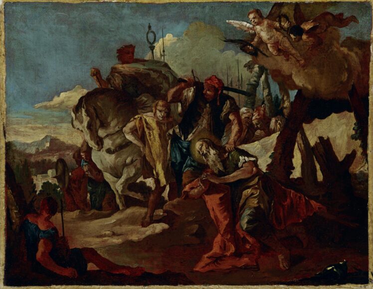 Giovanni Battista Tiepolo (1696–1770), Martyrium des heiligen Victor, 1737, Öl auf Leinwand, Inv.-Nr. RO 0034 © Salzburg Museum (Sammlung Rossacher)