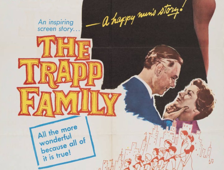 20th Century Fox, Herausgeber, The Trapp Family. A happy nun's story!, 1960, Papier, Druck, Inv.-Nr. BIB PLA 13841 © Salzburg Museum (Ankauf 2026)